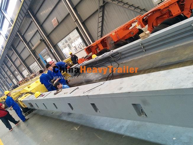 Hydraulic Trailer Module Extendable Vessel Deck